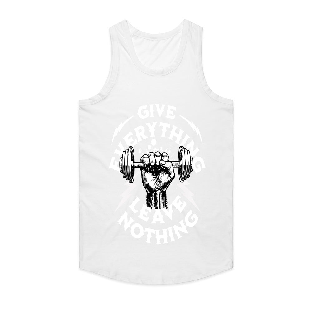 Give Everything, Leave Nothing – Hardcore Gym Motivation T-Shirt