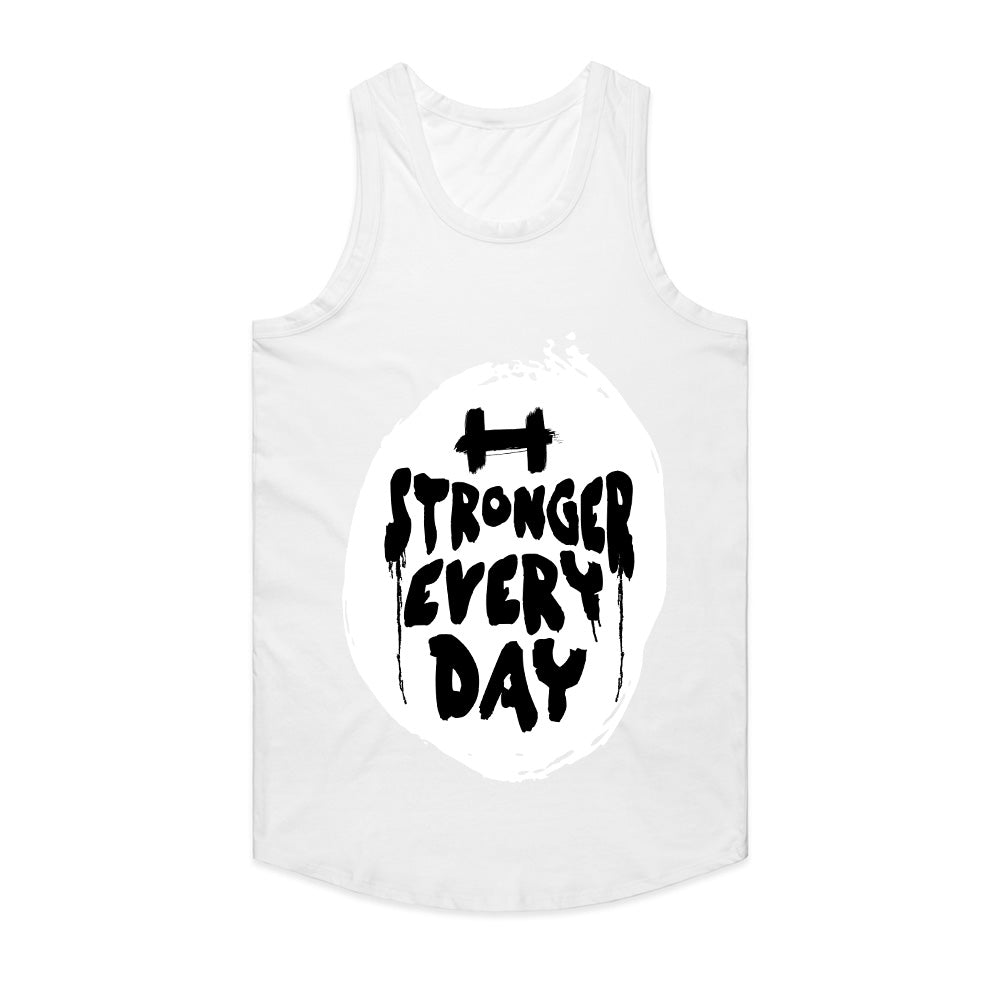 Stronger Every Day – Motivational Gym T-Shirt | Fitness & Strength Tee