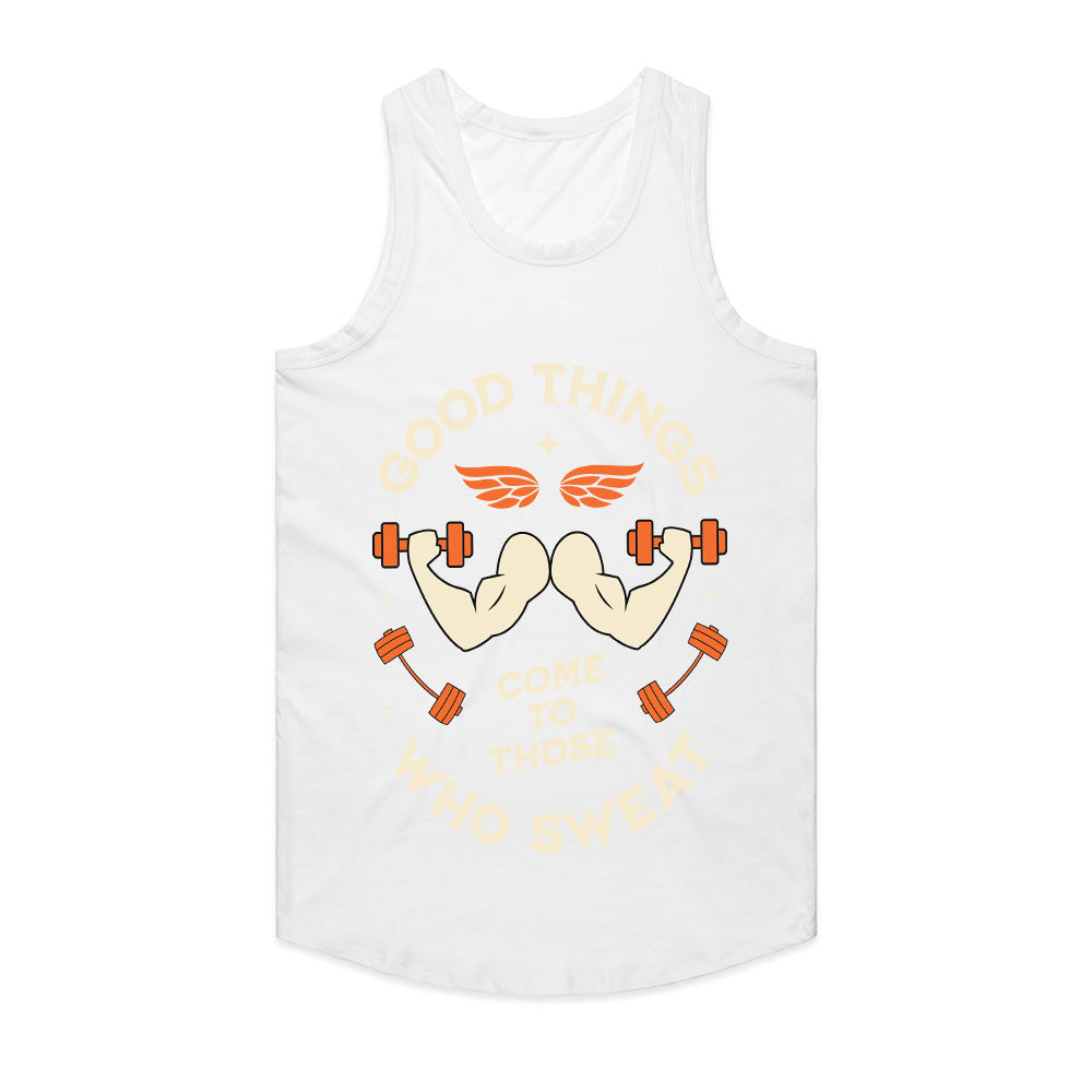 Good Things Come to Those Who Sweat – Motivational Gym T-Shirt | Fitness & Workout Tee