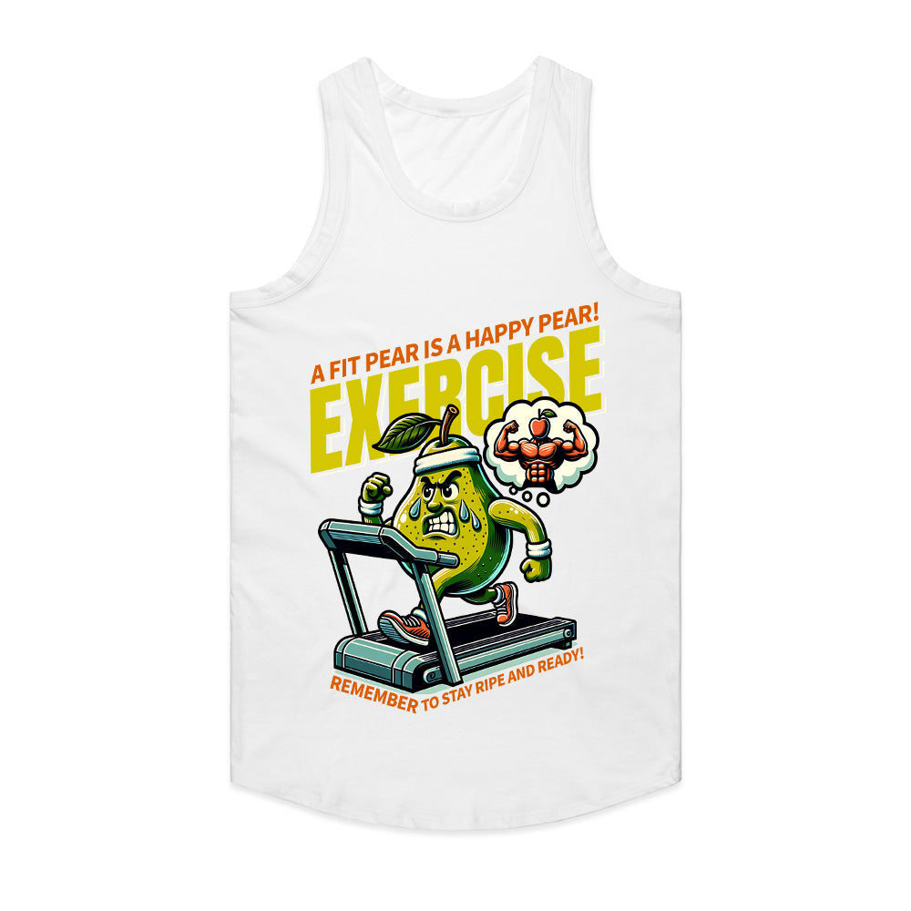 A Fit Pear is a Happy Pear – Funny Workout T-Shirt | Motivational Exercise Tee