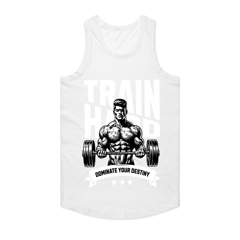 Train Hard Gym T-Shirt – Dominate Your Destiny | Fitness Motivation Tee