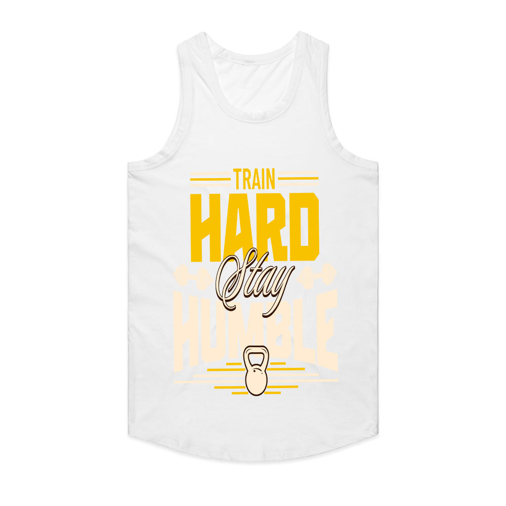 "Train Hard, Stay Humble" Motivational Gym T-Shirt – Strength Meets Character