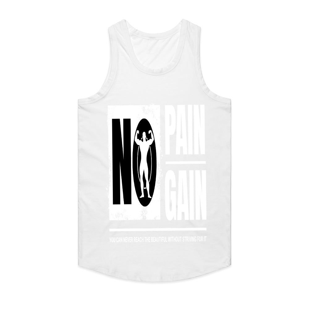 No Pain No Gain Gym T-Shirt – Motivational Workout Tee for Fitness Enthusiasts