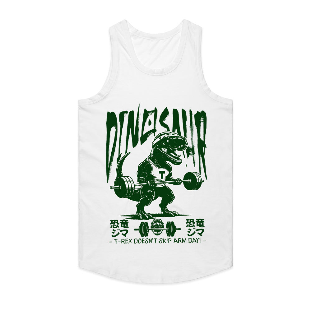 "T-Rex Gym Workout T-Shirt – Dinosaur Fitness Motivational Tee"