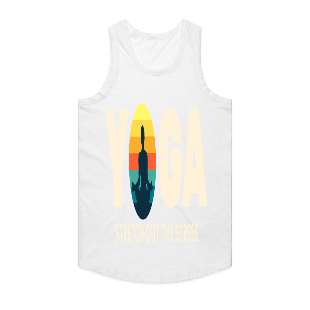 "Yoga – Stretch Out the Stress" Relaxing & Mindful T-Shirt