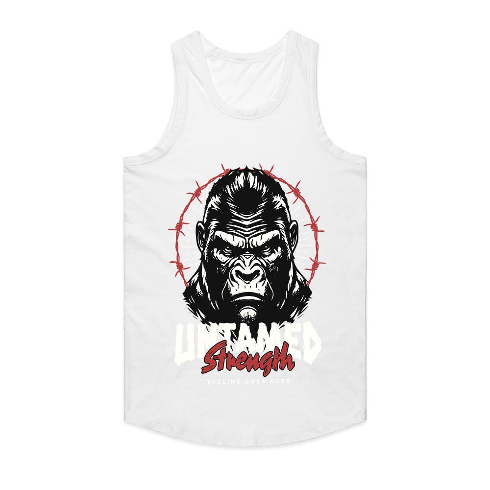 "Untamed Strength" Gorilla Gym T-Shirt – Unleash the Beast