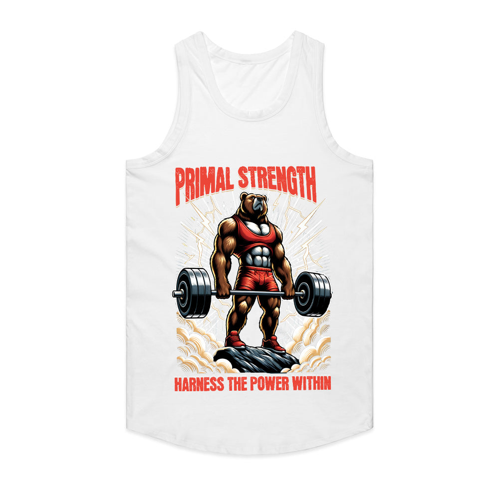 "Primal Strength" Gym T-Shirt – Harness the Power Within