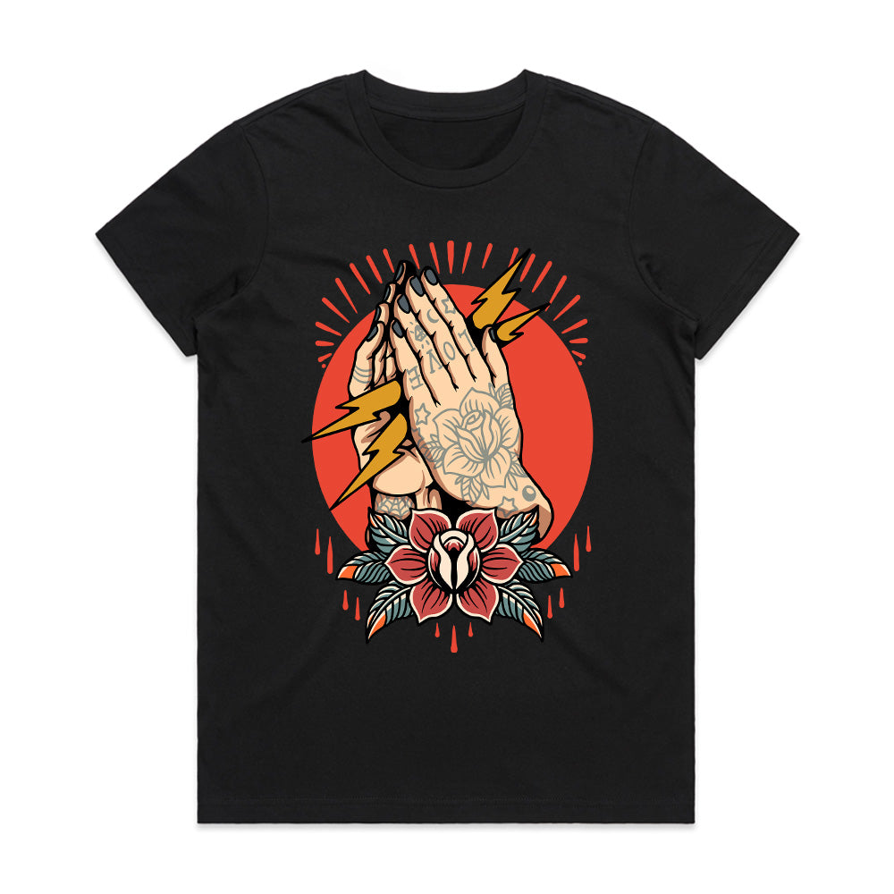 Divine Voltage – Prayer & Power Tee