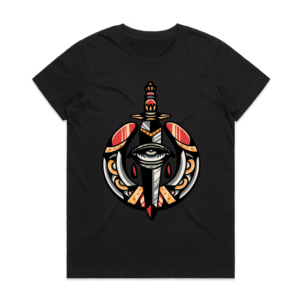 Eye of Valor: Sword & Vision Streetwear Tee