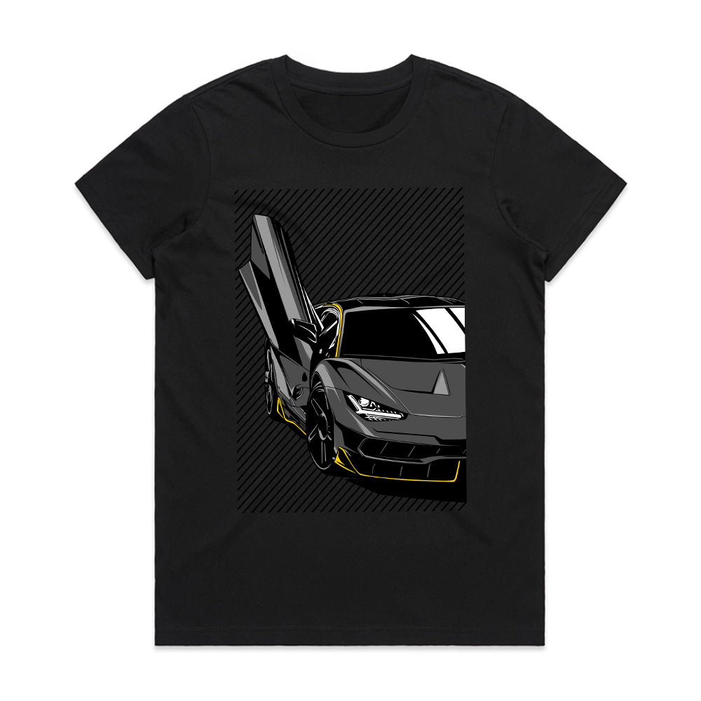 Lamborghini Hyper Beast T-Shirt — Stealth Carbon Edition