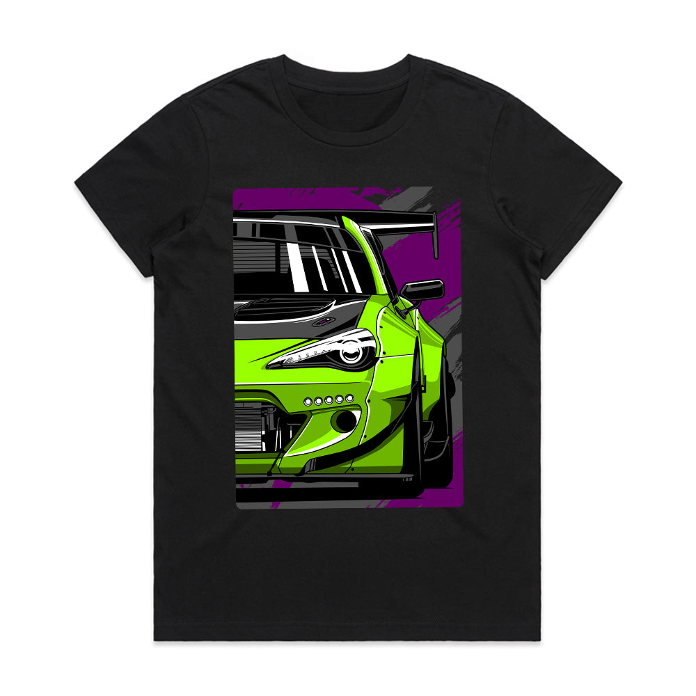 Neon Drift 86 – Widebody Street Racer T-Shirt