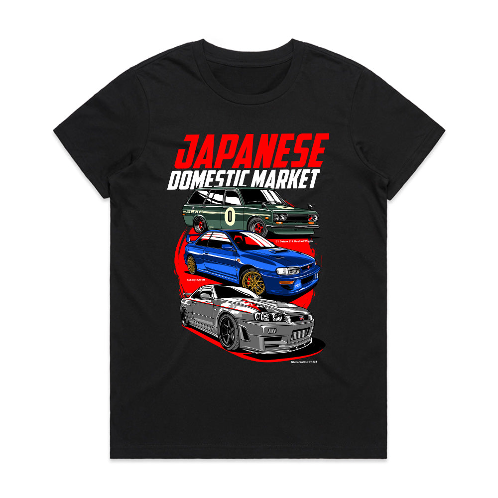 JDM Icons Collection – Japanese Domestic Market Legends T-Shirt