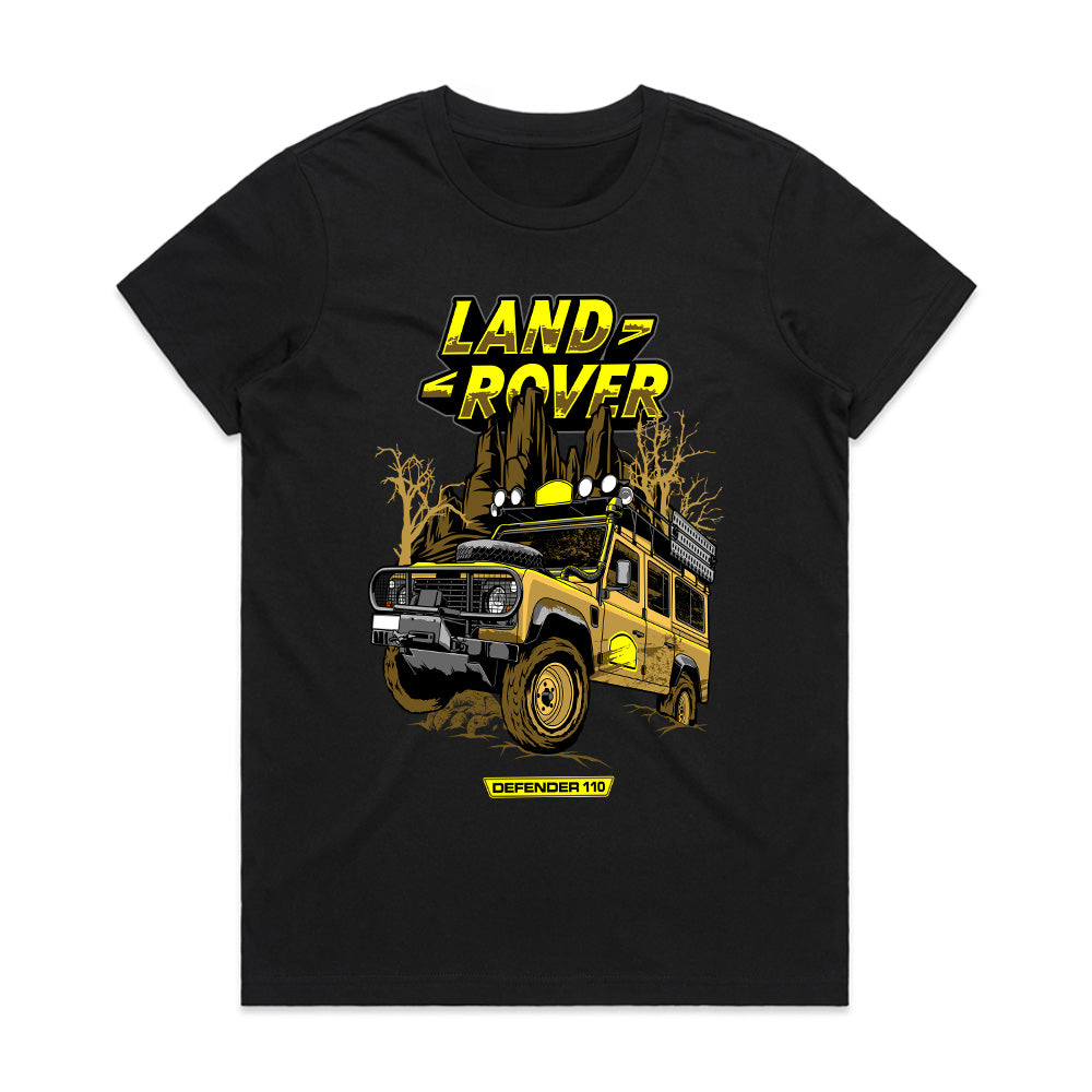Land Rover Defender 110 – Off-Road King Adventure T-Shirt