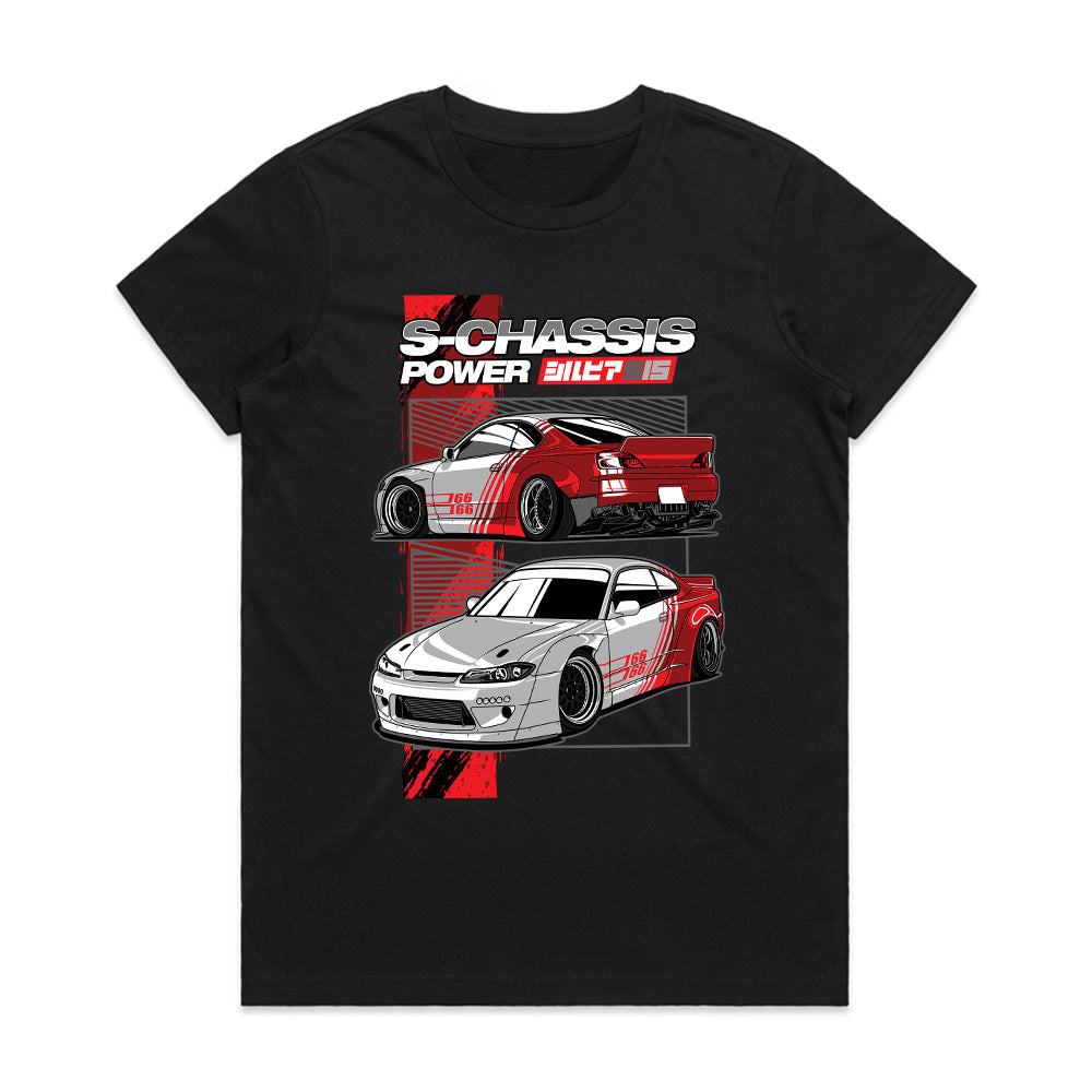 S-Chassis Power S15 Drift King T-Shirt