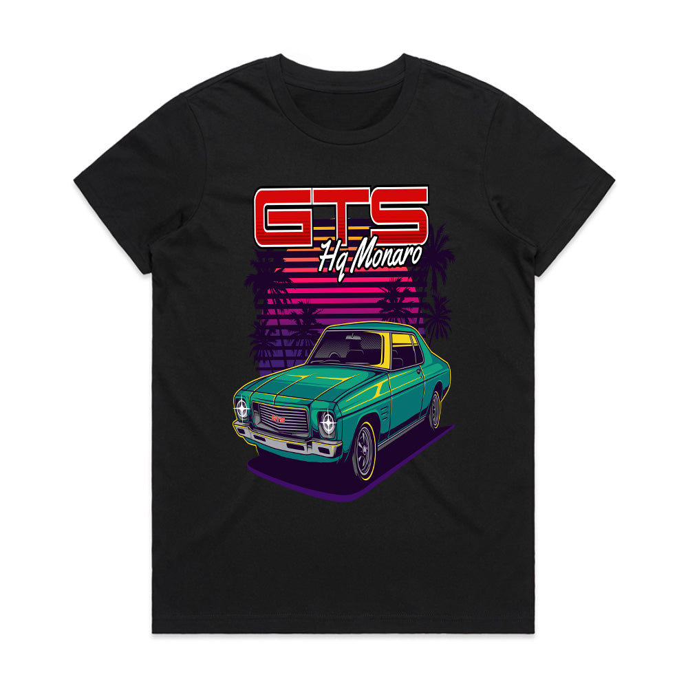 GTS HQ Monaro Retro Muscle Car T-Shirt – Vintage Aussie Legend