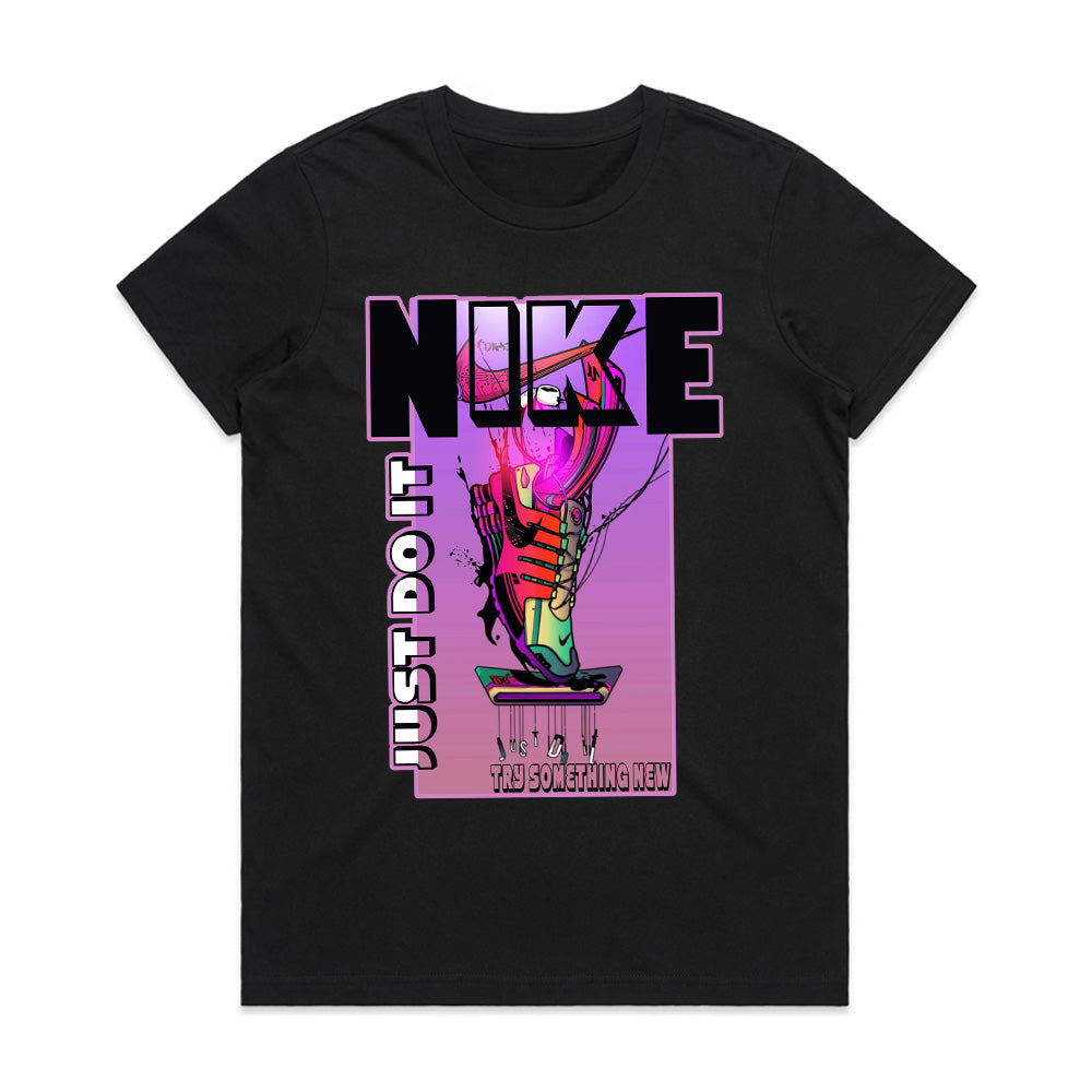 Just Do It: Neon Kicks Concept Tee