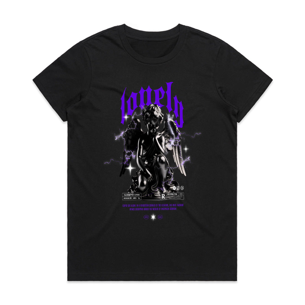 Lovely Darkness: Fallen Angel Streetwear Tee