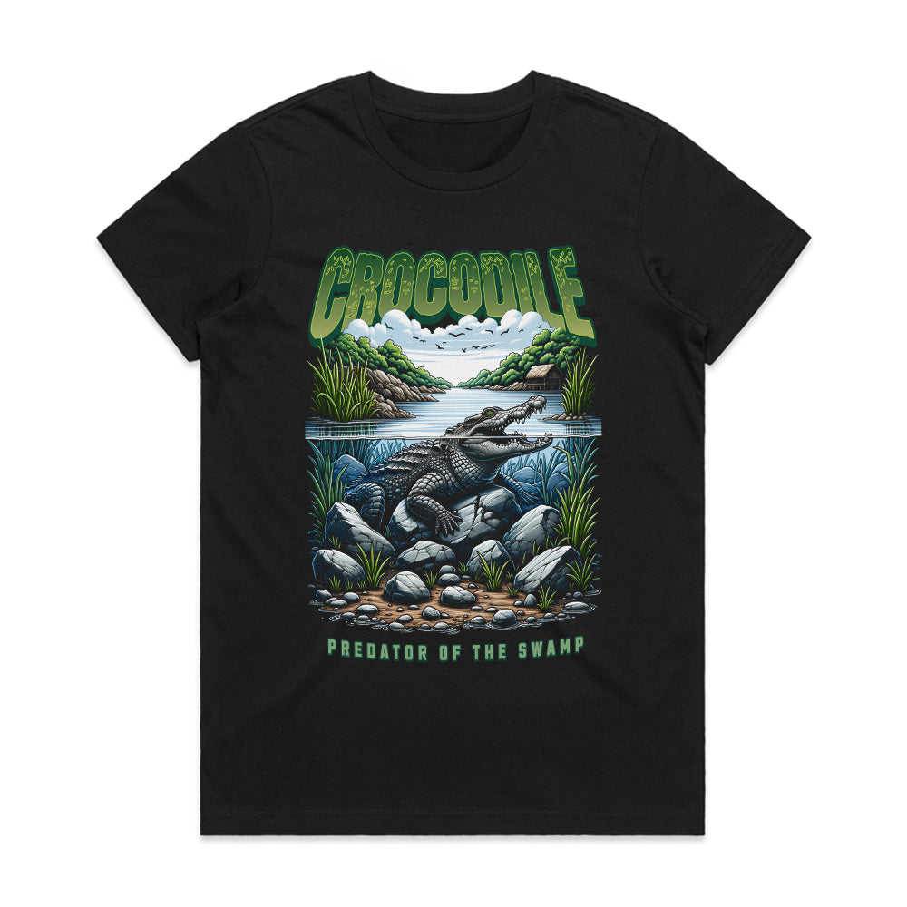 Swamp King: Crocodile Predator Tee