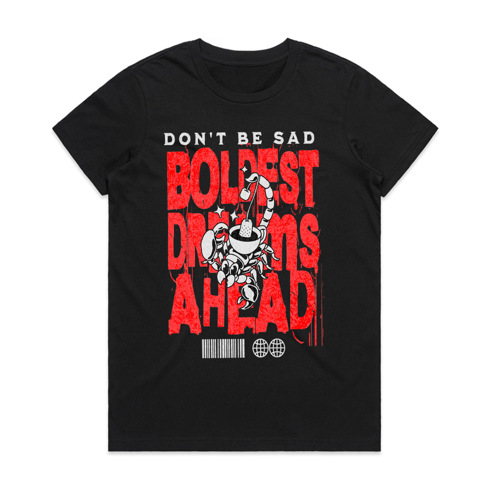 Boldest Dreams Ahead: Scorpion Hustle Tee