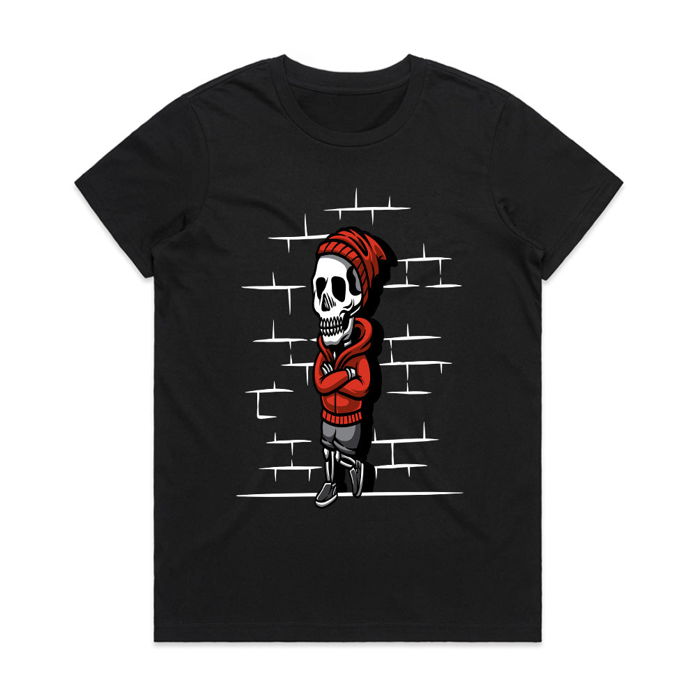 Street Bones: Urban Skeleton Vibe Tee