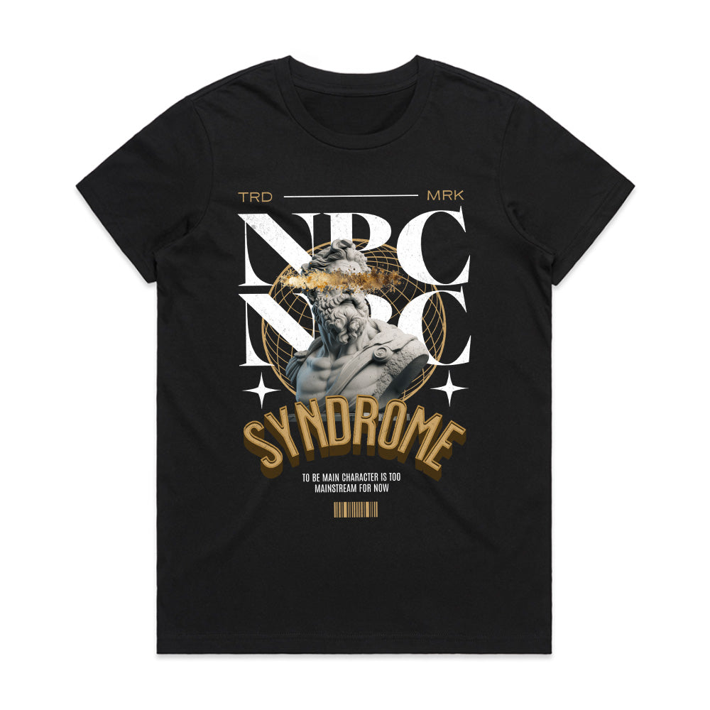 NPC Syndrome: Anti-Mainstream Mindset Tee