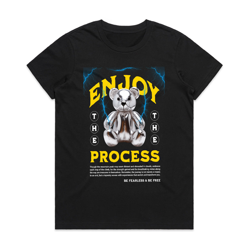 Metallic Bear: Enjoy The Process Tee