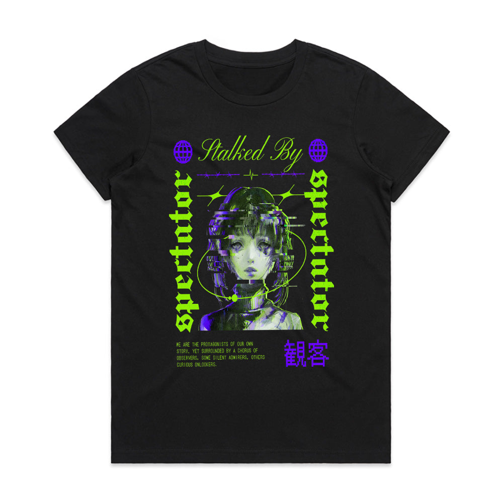 Stalked By Spectator: Glitch Vision Tee
