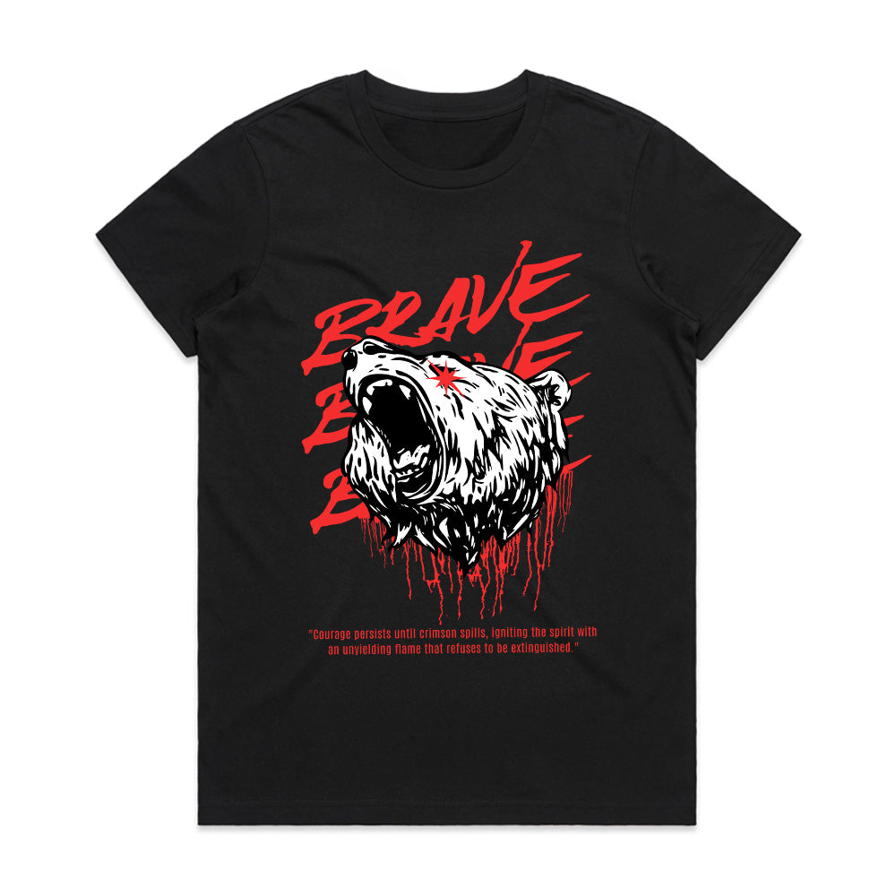 Brave Blood: Unyielding Spirit Bear Tee