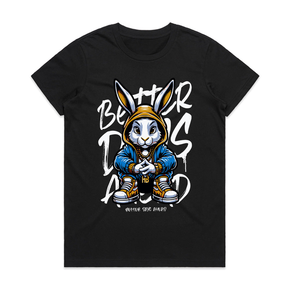 Hood Bunny: Better Days Streetwear Tee