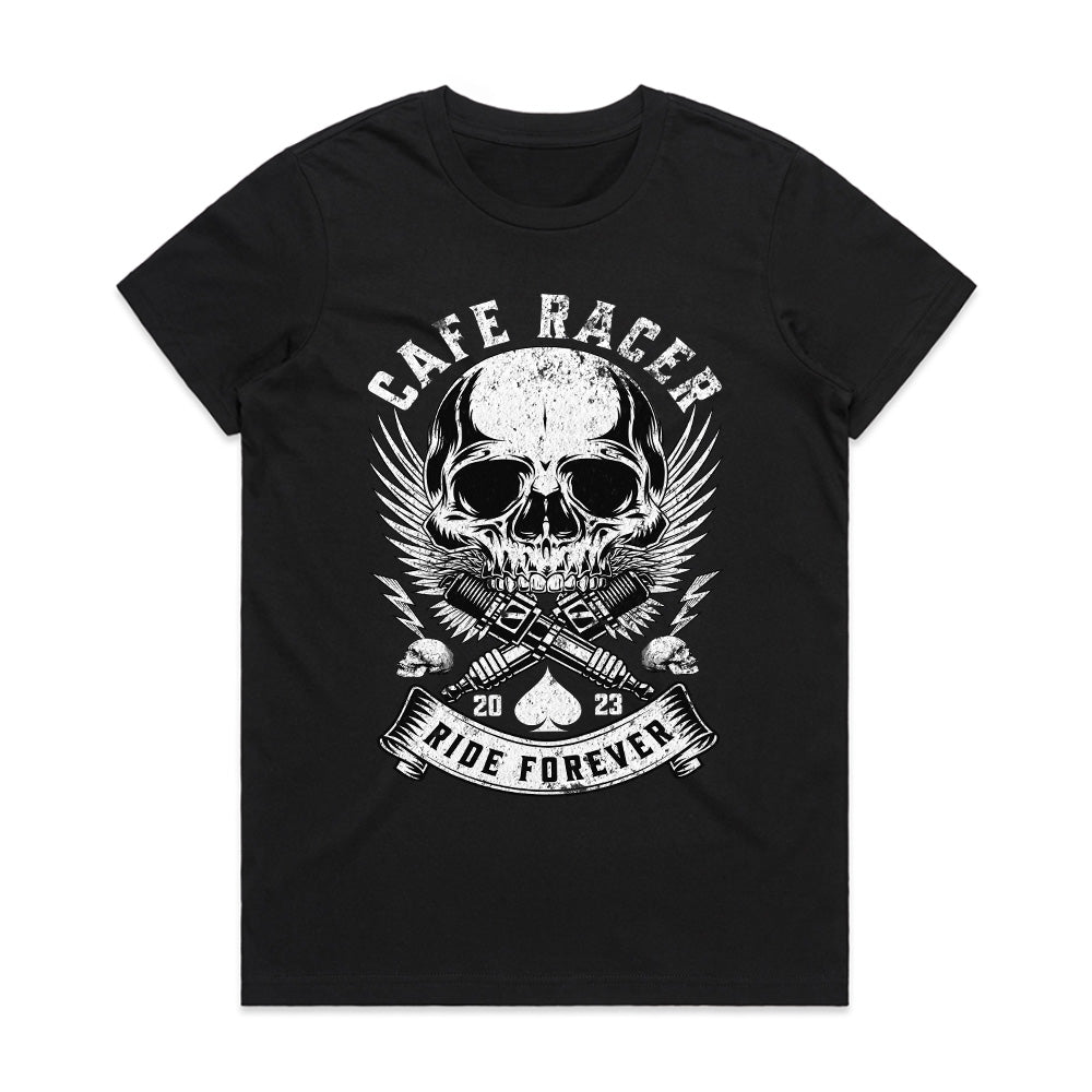 Ride Forever: Café Racer Skull Legacy