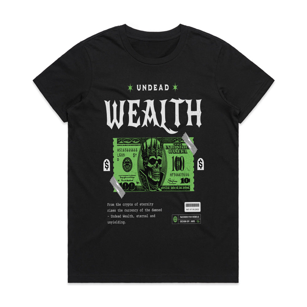 Undead Wealth: Currency of the Damned Tee
