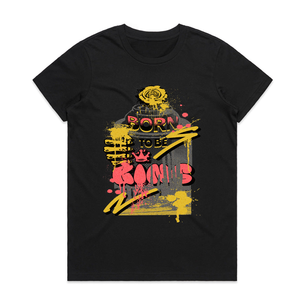 Born to Be King: Graffiti Royalty Tee