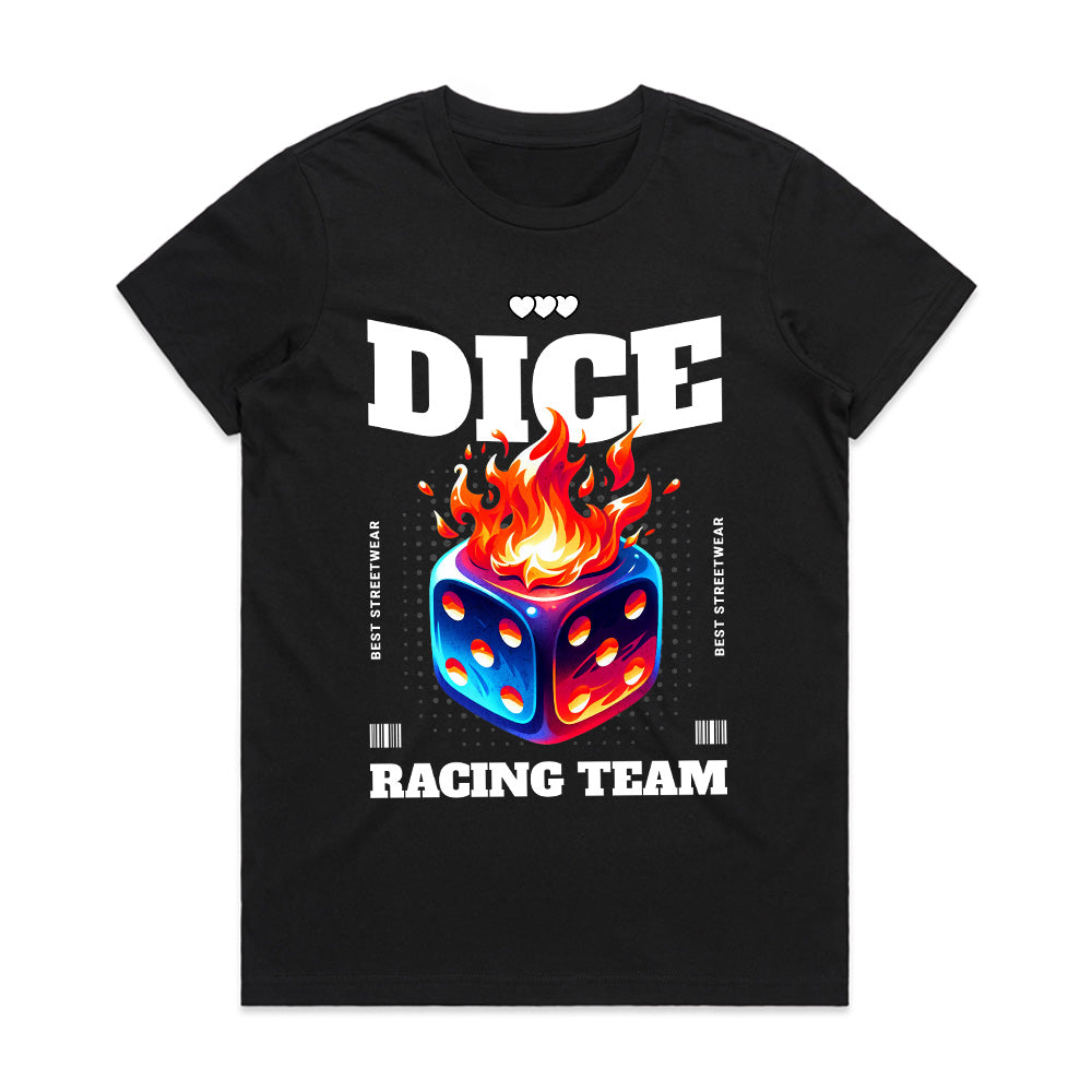 Blazing Dice: Street Racing Team Tee