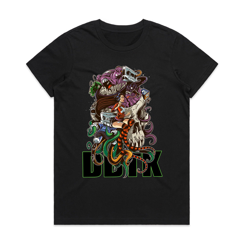 Neon Chaos: The Ultimate Mashup Tee