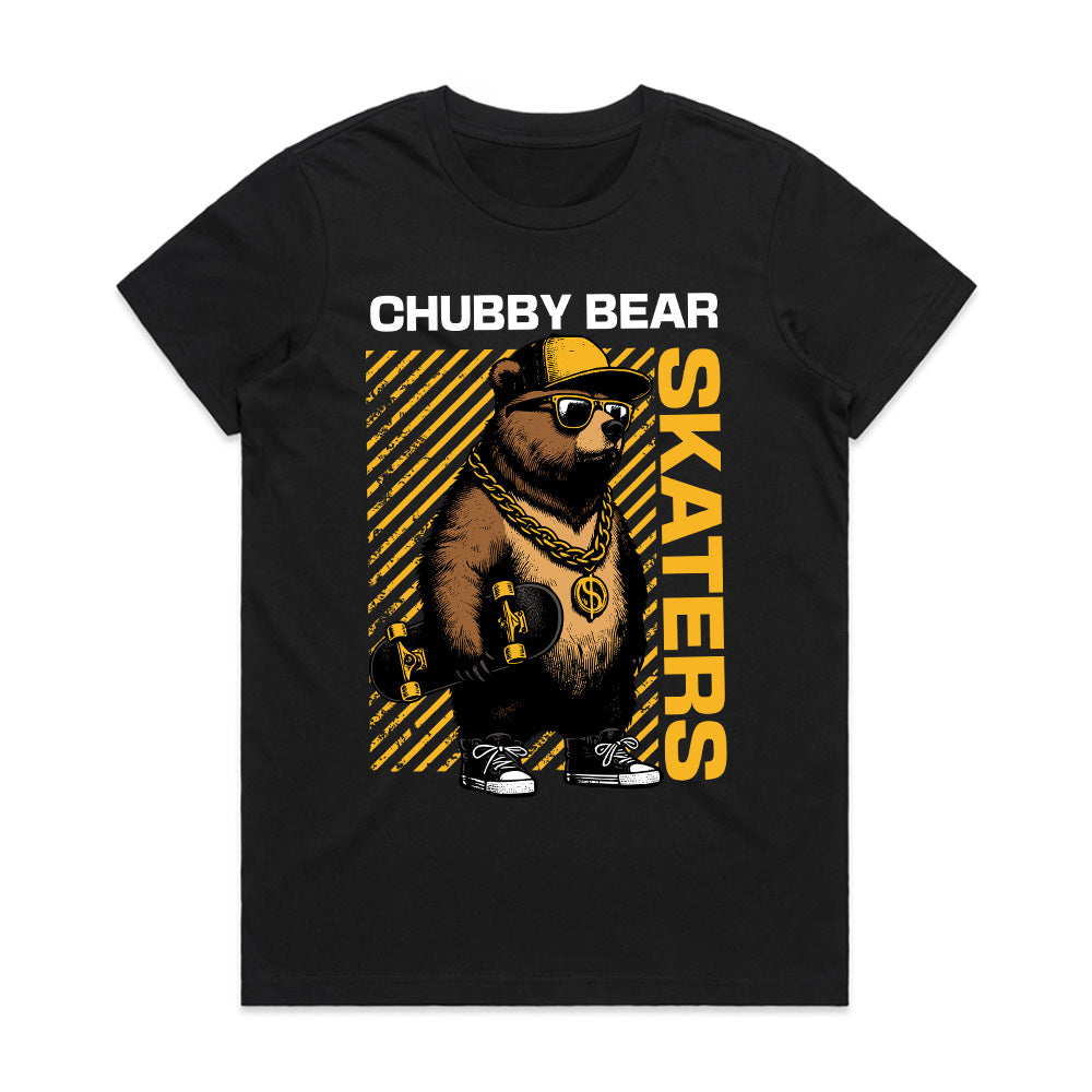 Streetwise Chubby Bear: Skater Swagger Tee