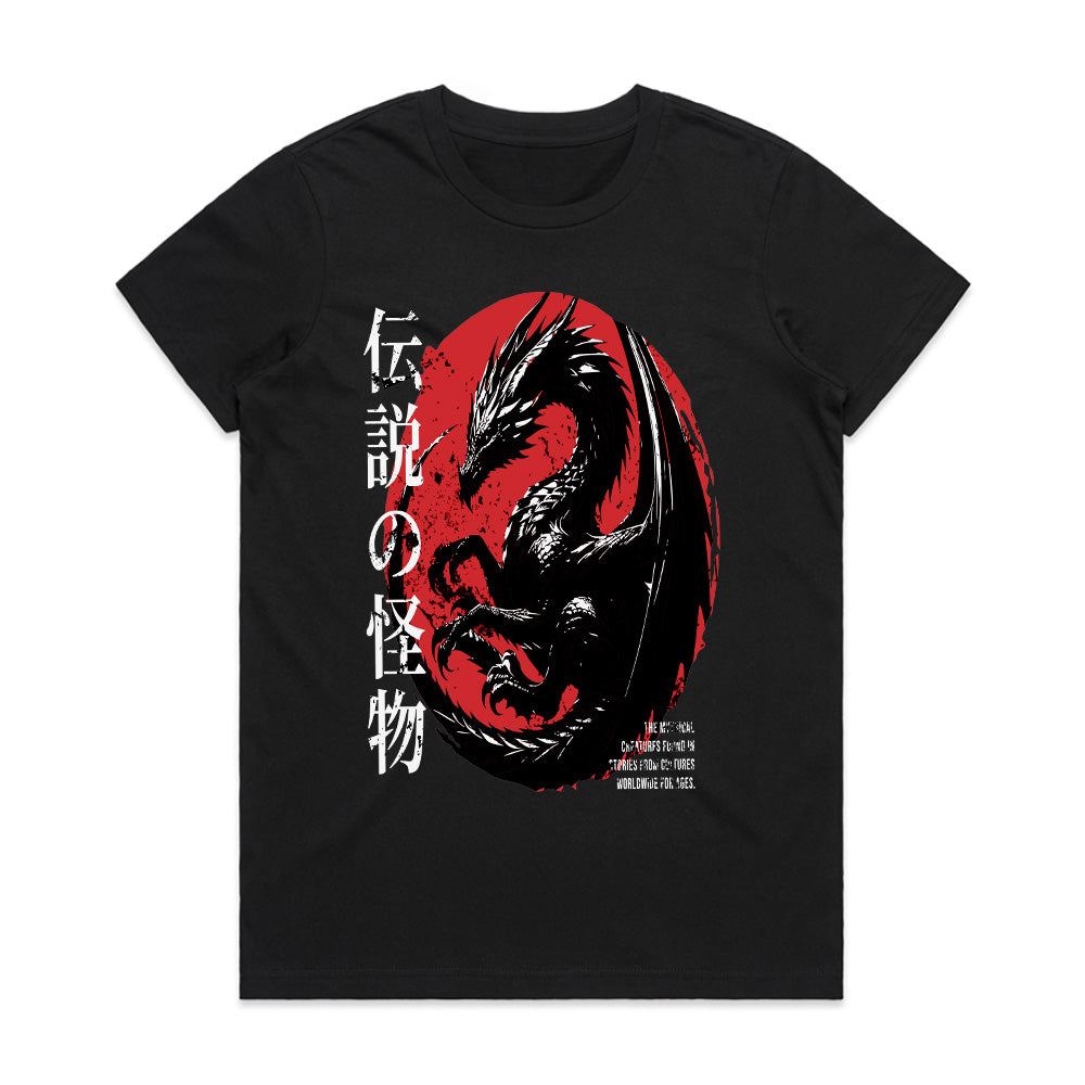 Crimson Dragon: Legendary Beast Tee