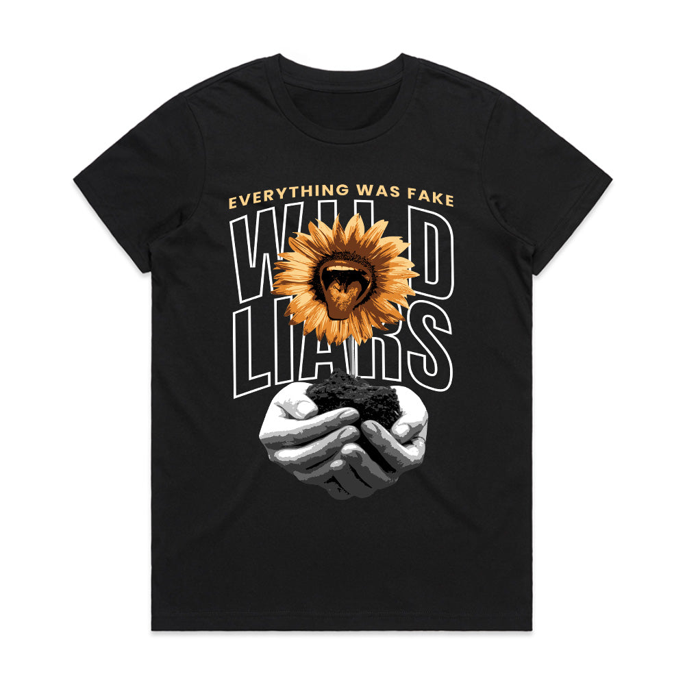 Wild Liars: Everything Was Fake Statement Tee