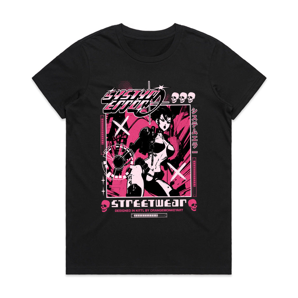 Neon Outlaw: System Error Cyberpunk Tee