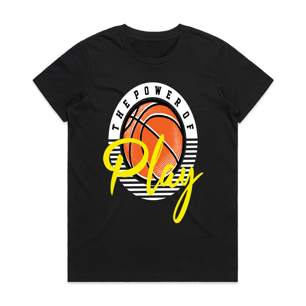 The Power of Play Hoops Tee