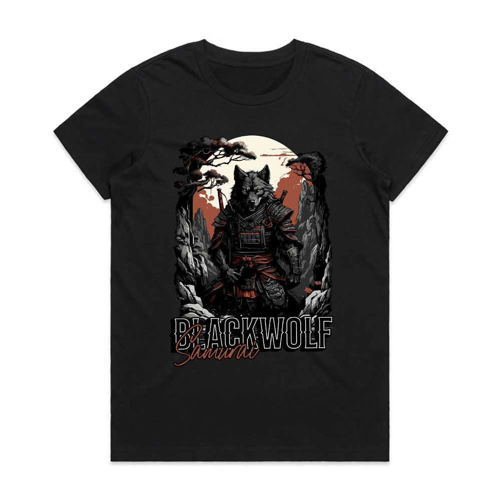 Blackwolf Samurai Warrior Tee