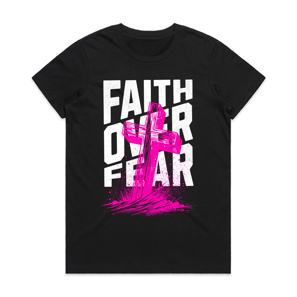 Bold Faith: Fearless Cross Statement Tee