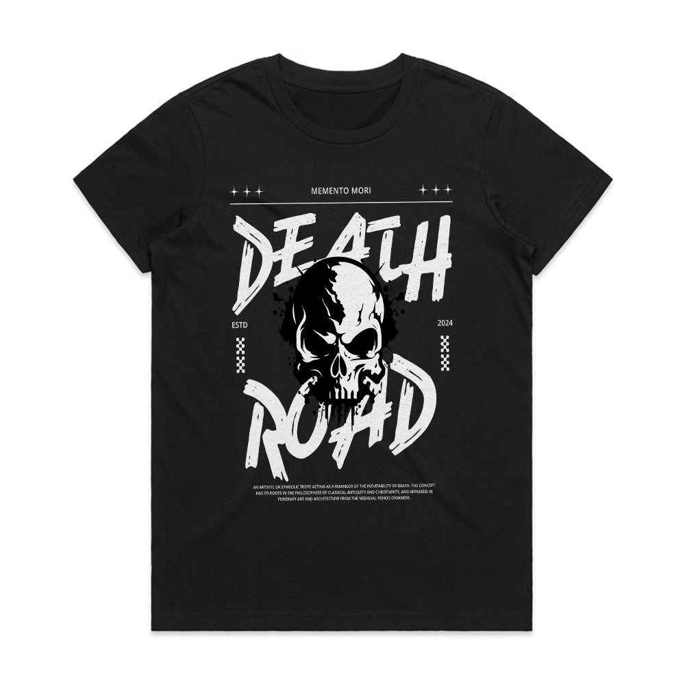 Death Road: Memento Mori Gothic Tee
