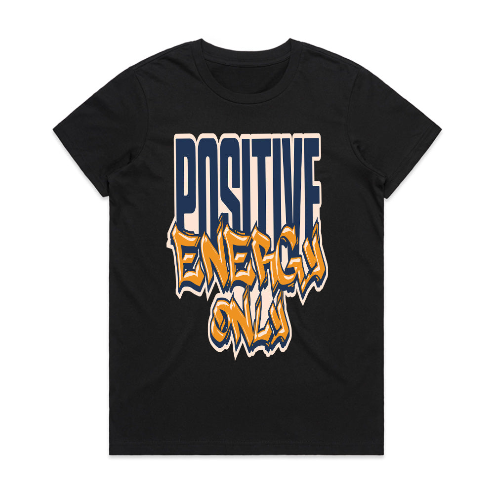 Urban Vibes: Positive Energy Only Graffiti Tee