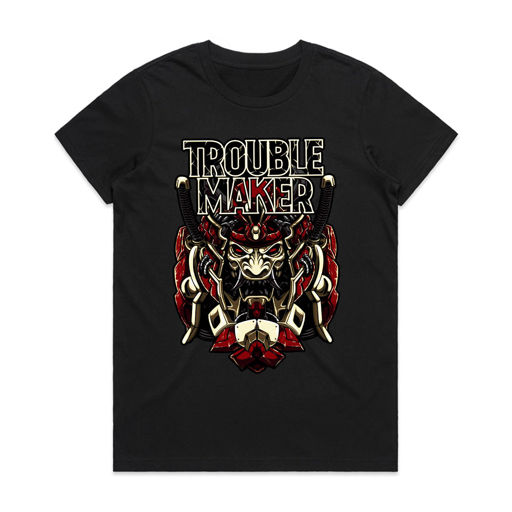 Samurai Rebel: Troublemaker Oni Mask Tee