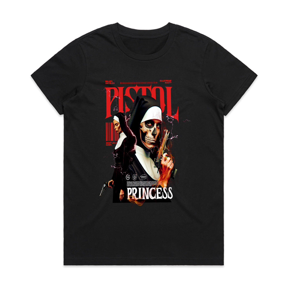 Deadly Grace: Pistol Princess Tee