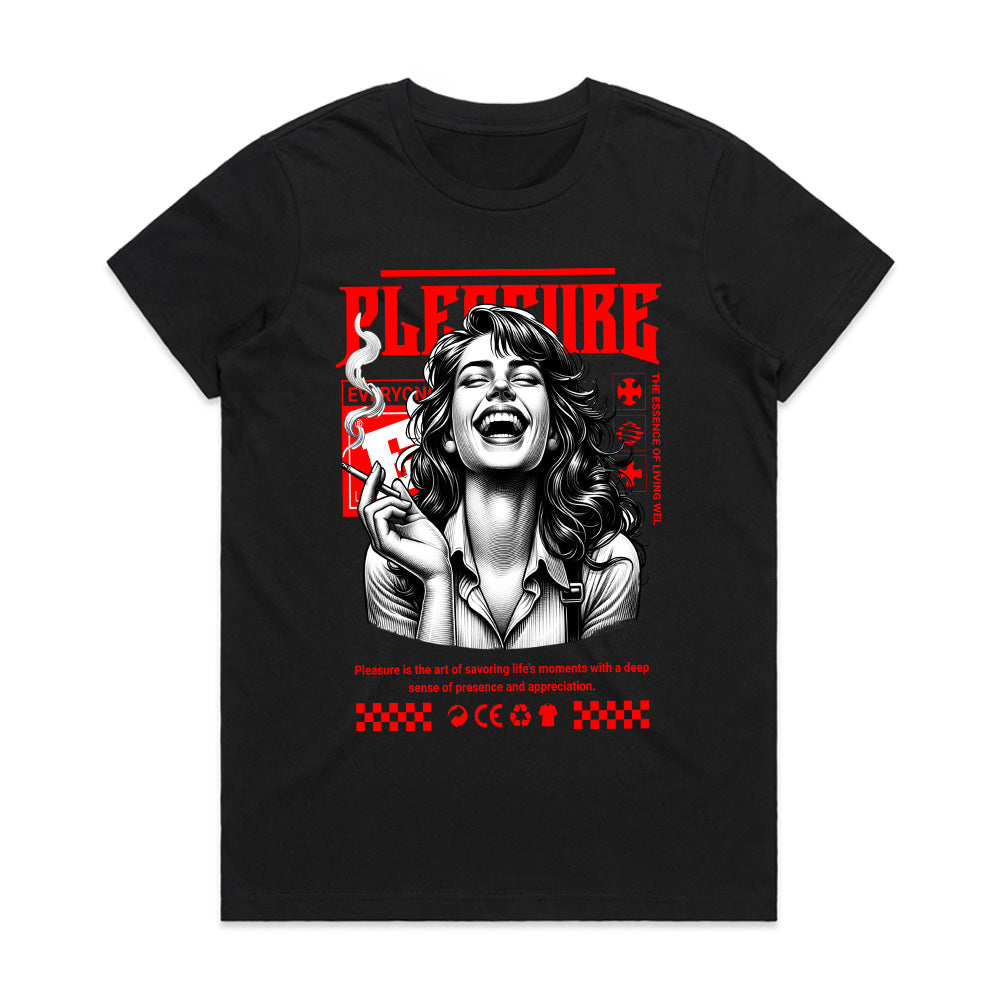 Velvet Vice: Urban Pleasure Tee