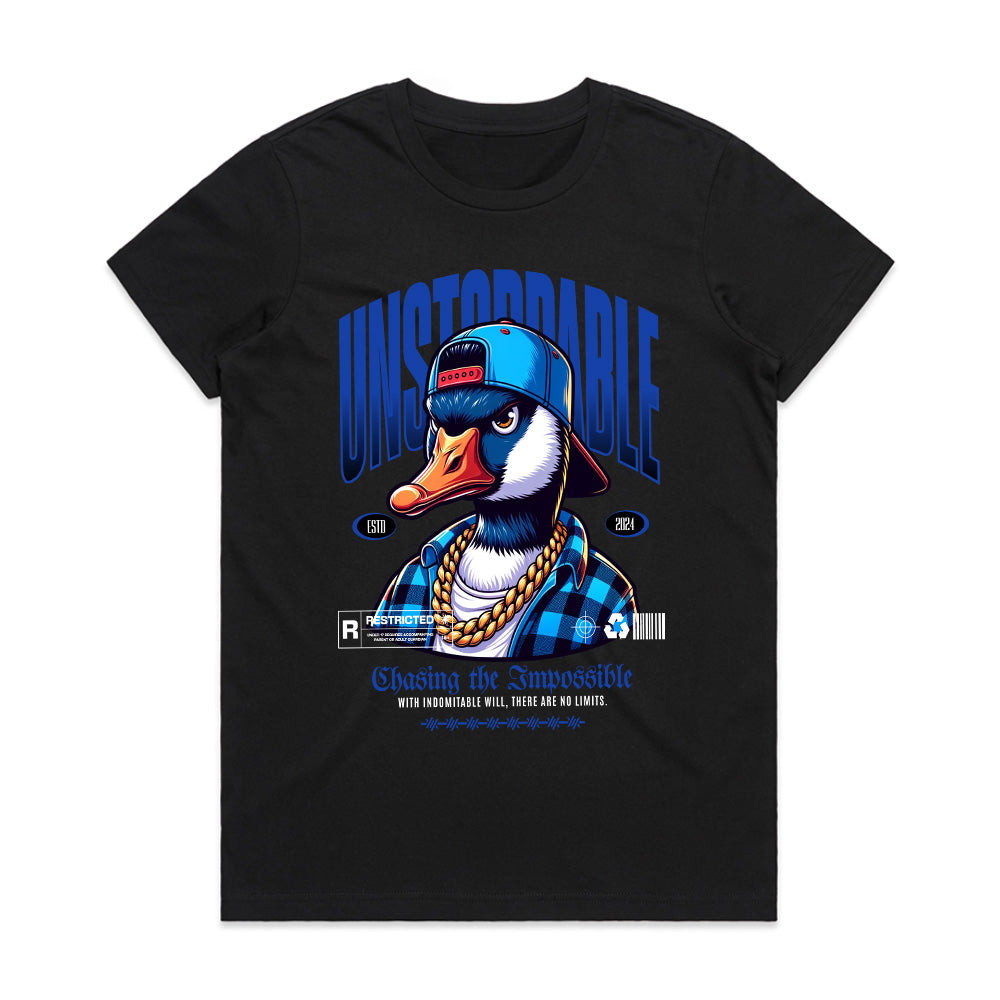 Unstoppable Hustle Duck Tee
