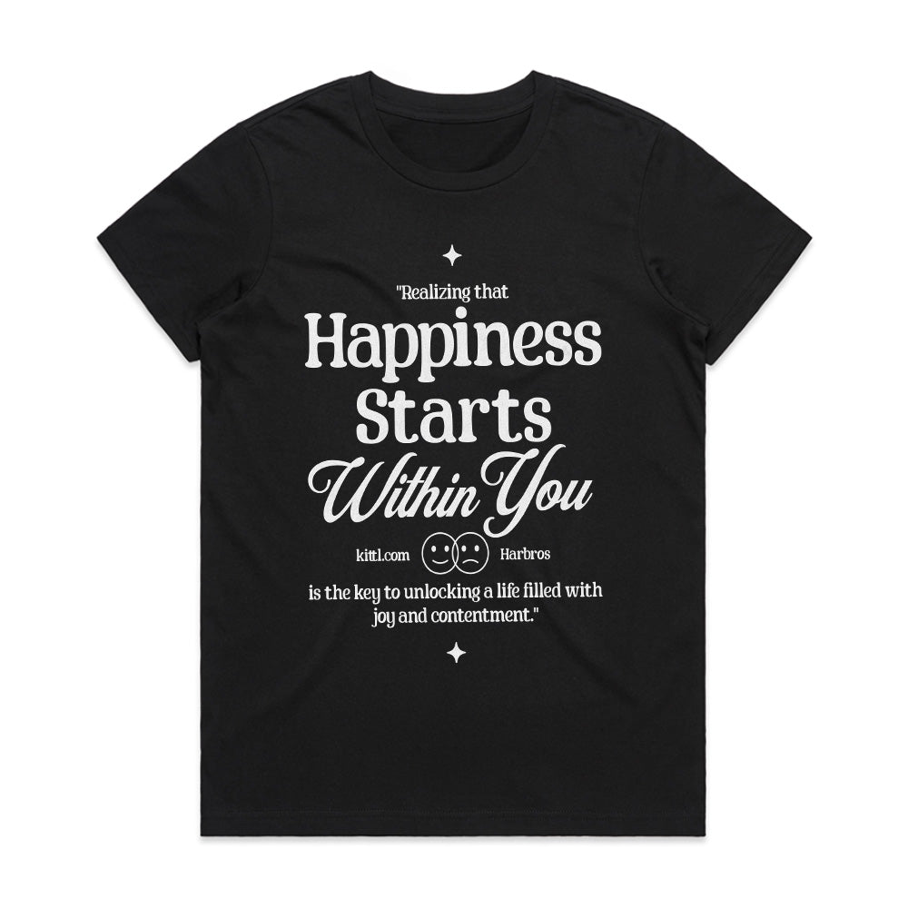 Inner Joy: Happiness Starts Within Tee