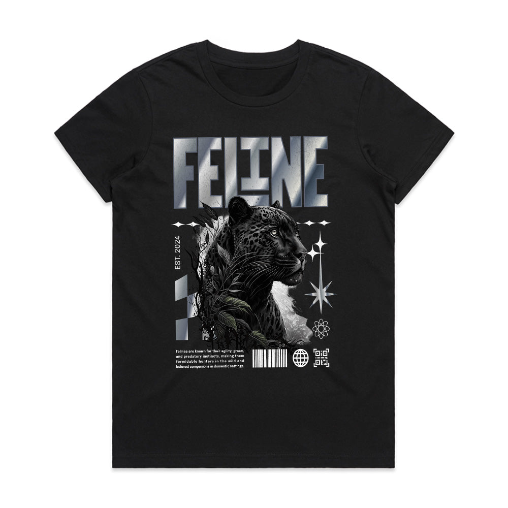 Shadow Stalker: Feline Majesty Tee