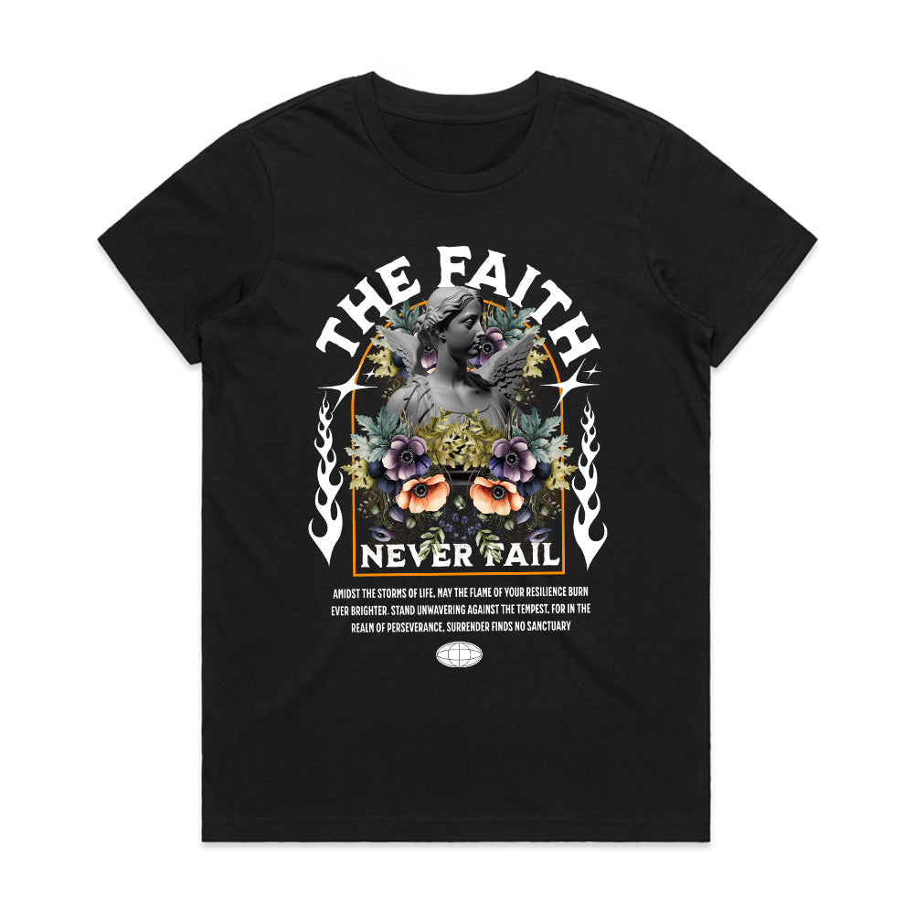 Guardian of Faith: Never Fail Angelic Tee
